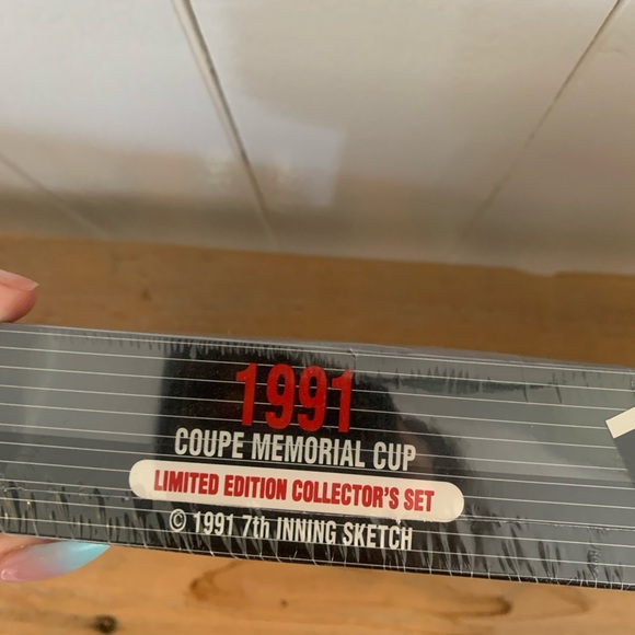 CHL | 1991 Tommorrows Stars Coupe Memorial Cup Collectors Hockey Card Set NIB - Picture 7 of 7